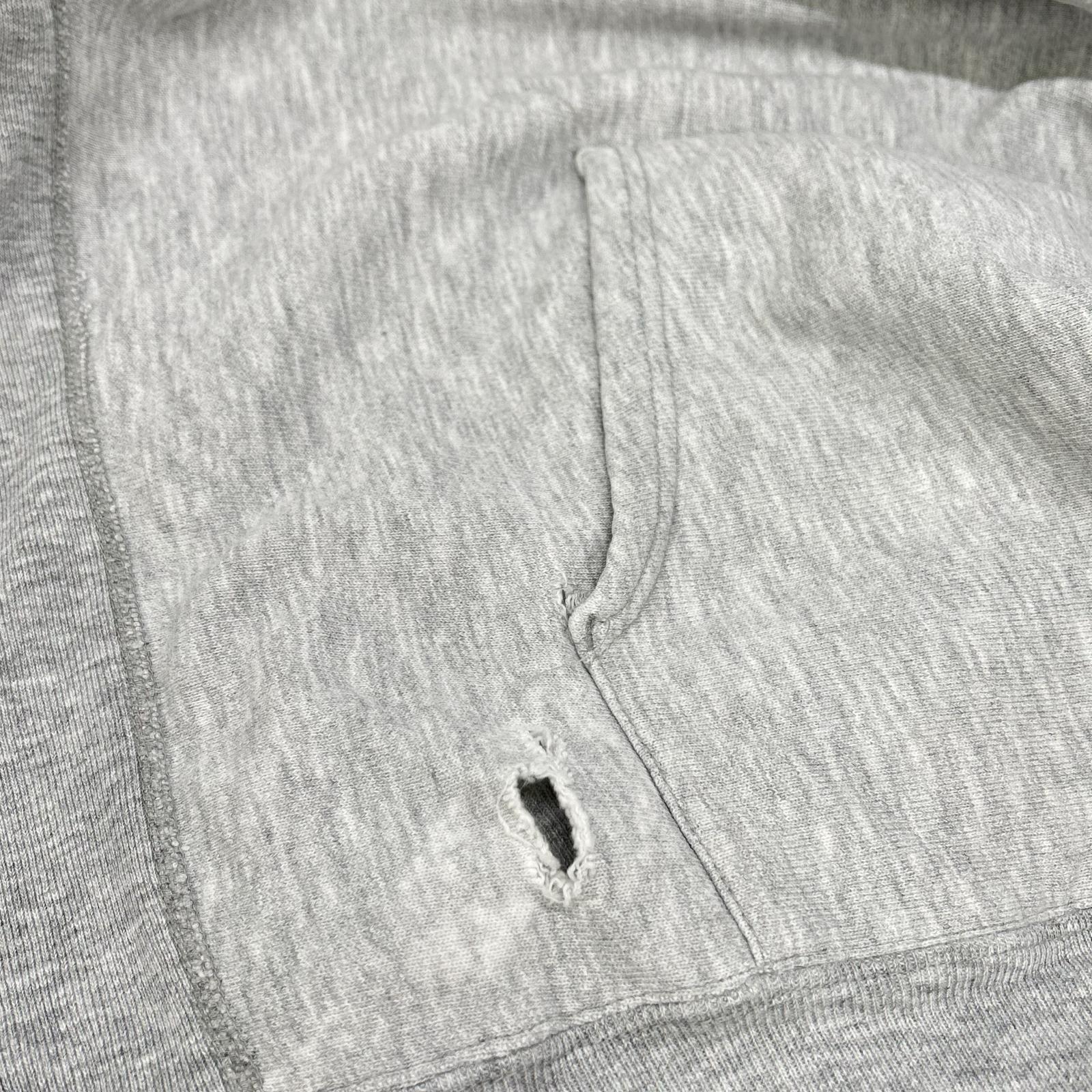 Champion 冠军 90年代 刺绣标 浸染印花 WESLEYAN Reverse Weave连帽衫 上衣