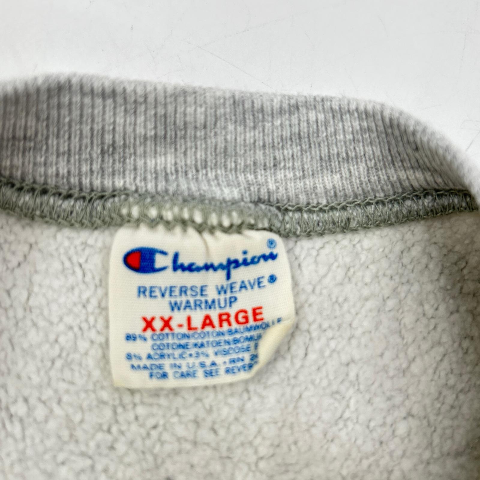 Champion 80's Tricolor Tag IOWA 3-Tier Print Reverse Weave Sweatshirt