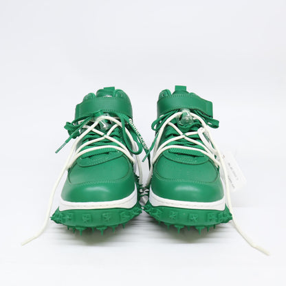 【×Off-White】DR0500-300 ｸﾞﾘｰﾝ AIR FORCE 1 MID SP LTHR ｽﾆｰｶｰ シューズ 26.0 メンズ