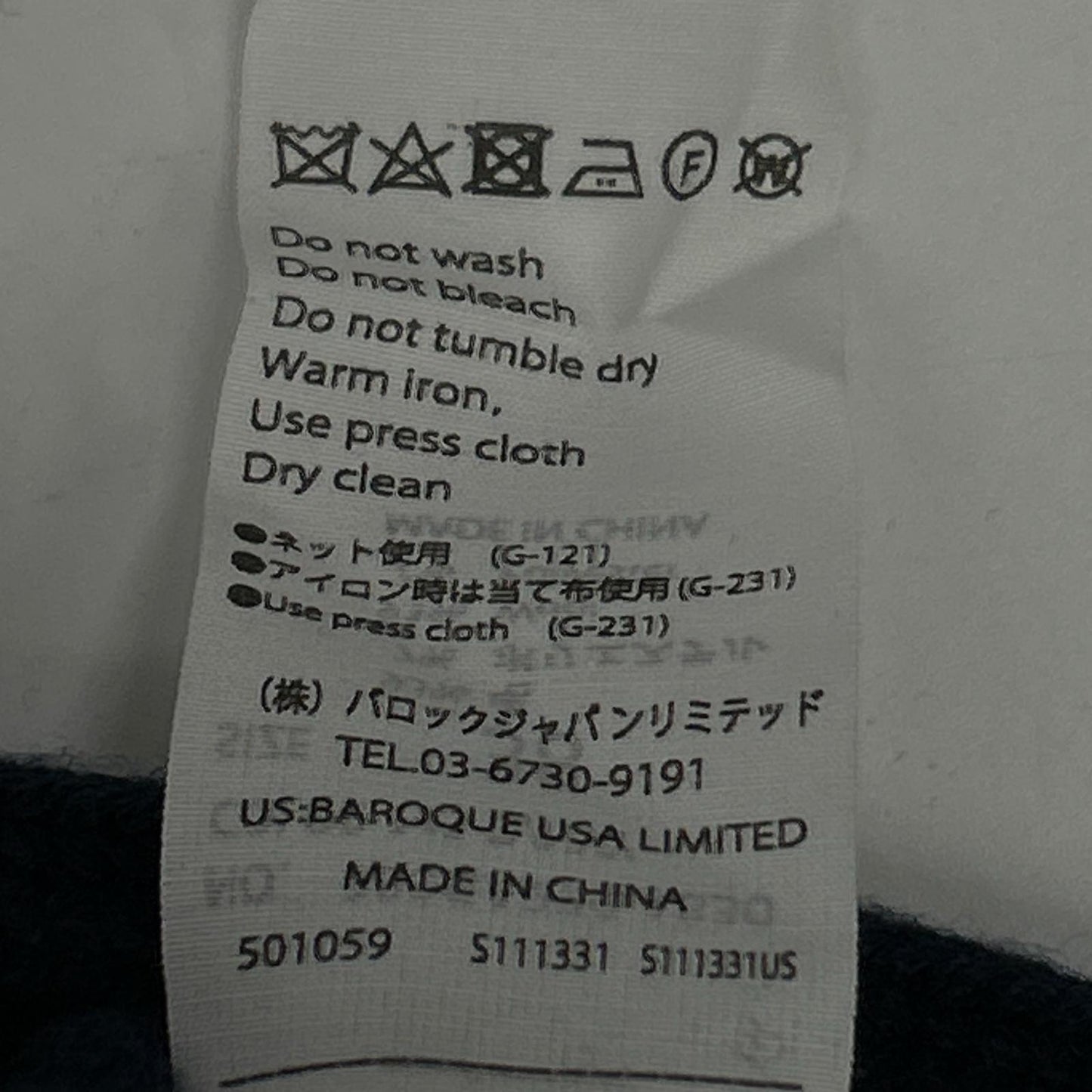 23AW 海军蓝 TUCK 短款针织套头上衣 38 女士