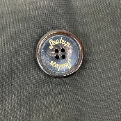 Sealup シーラップ BEAMS F別注 カーキ ポリエステル ダブルブレスト ベルテッドスプリングコート コート
