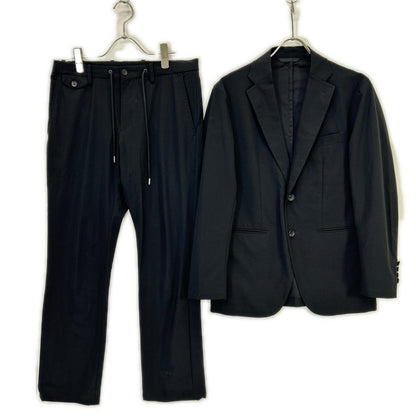 BLACK Center Vent 2B Tailored Jacket Suit 44 Men's