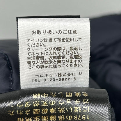 海军蓝×靛蓝 CRESPI-SHJ 牛仔拼接羽绒衬衫夹克 夹克 48 男士