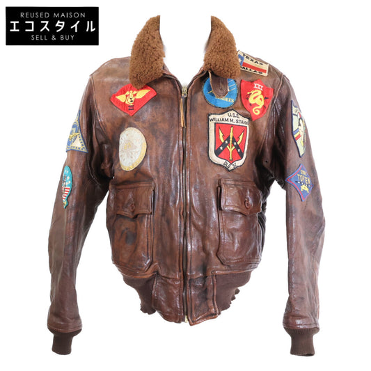 AVIREX アヴィレックス VINTAGE LIMITED VERSION M-422A USA製 ゴートスキン TOP GUN G-1 FAR EAST CRUISE フライトジャケット ジャケット