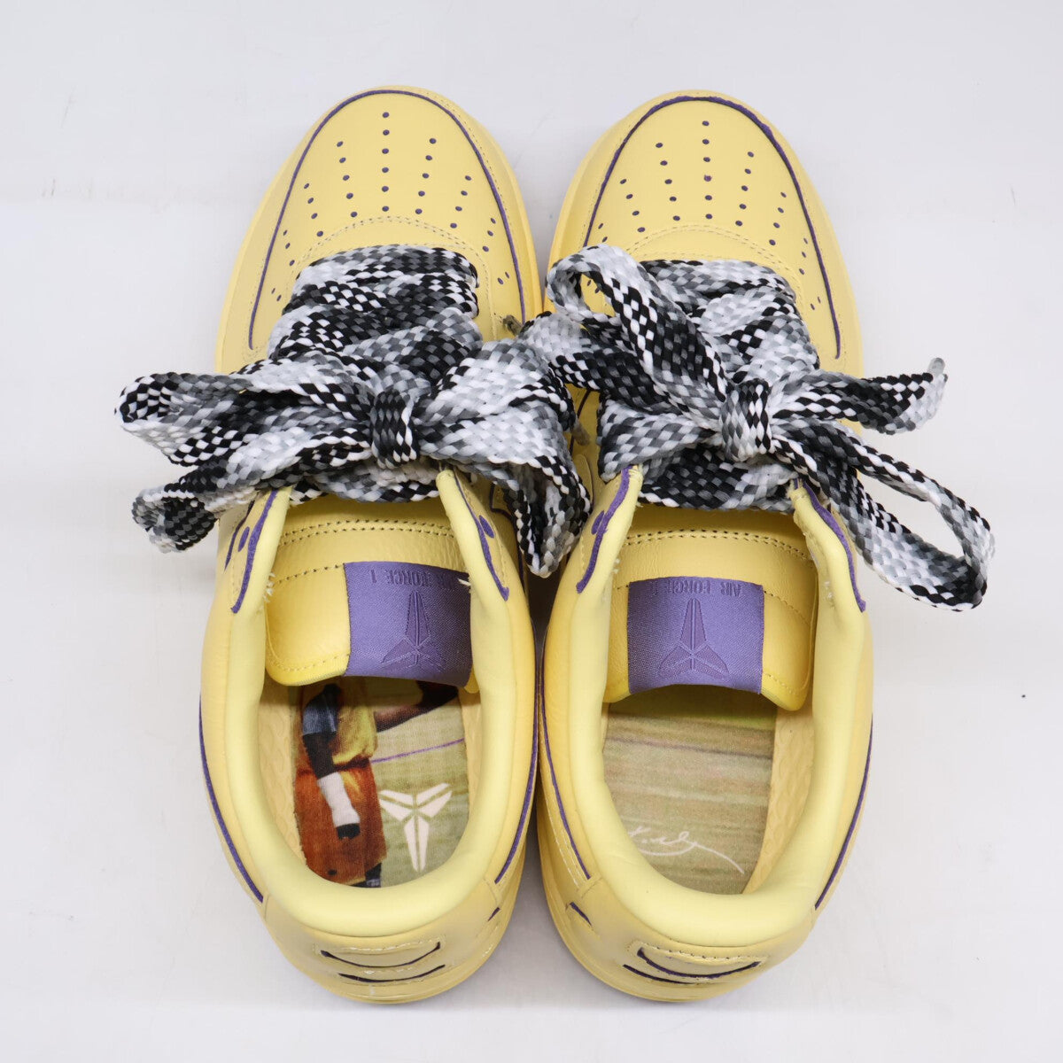 xKobe Bryant [Like New] HV9408-700 Air Force 1 Low Protro Mamba Mentality Sneakers Shoes 27 Men's