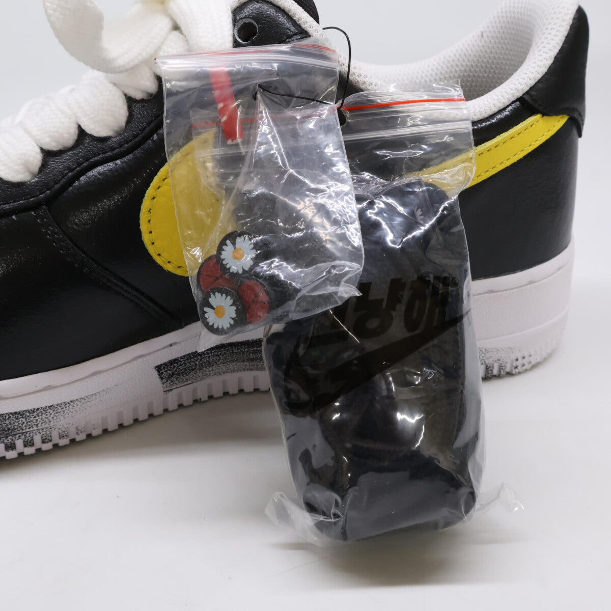 ×PEACEMINUSONE AQ3692-004 Air Force 1 Low '07 Para-Noise 3.0 Black and Multi-Color/G-DRAGON Shoes 28cm Men's