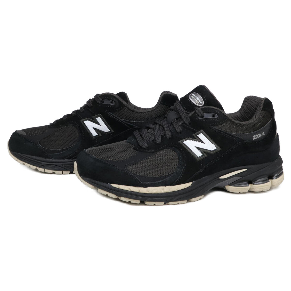 NEW BALANCE ニューバランス U2002RL 2002R ブラック スエード×メッシュ ラバーアウトソール ローカットスニーカー シューズ