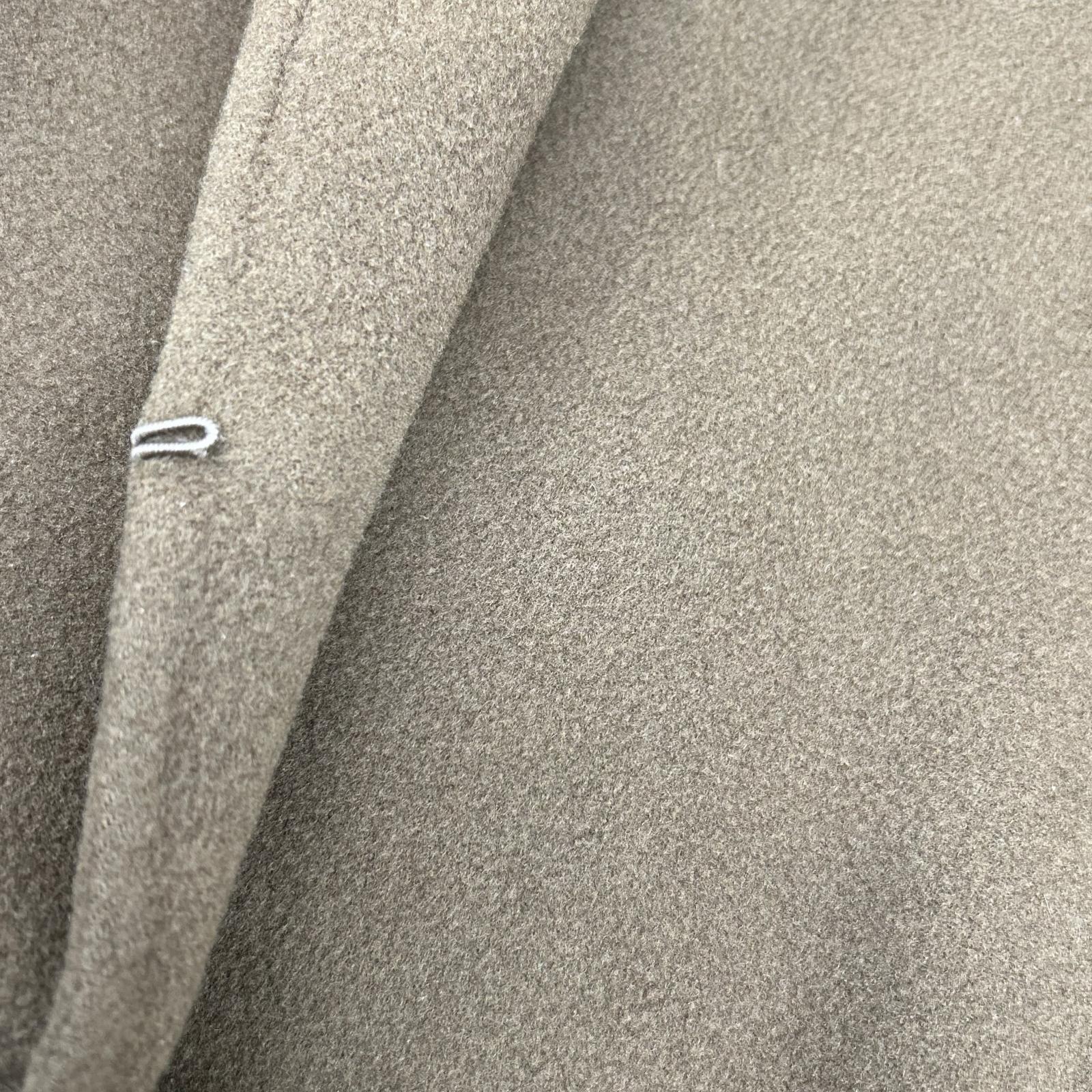 【MUSE】17-020-500-4120 Brown 100% Wool Reversible Coat - Women's