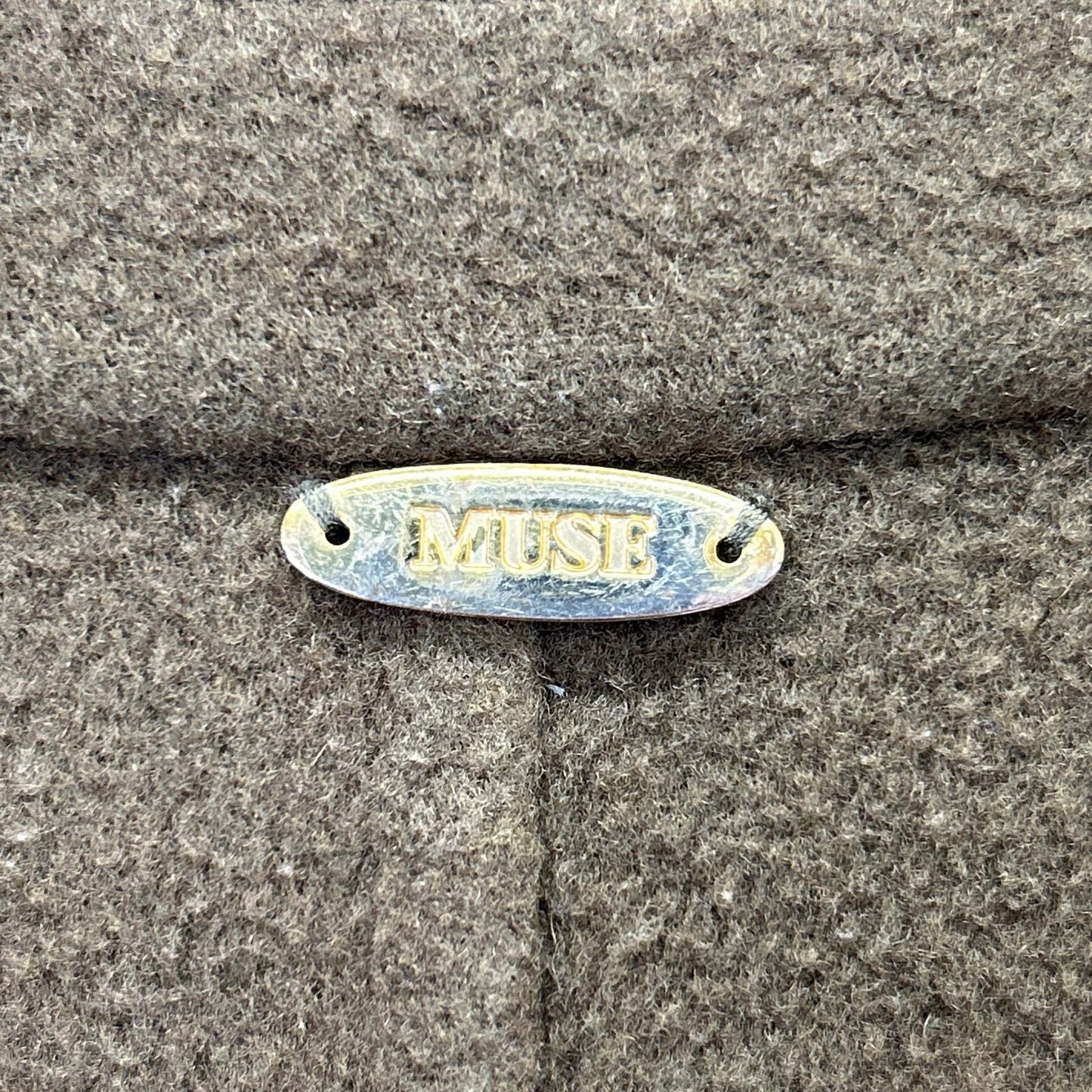 【MUSE】17-020-500-4120 Brown 100% Wool Reversible Coat - Women's