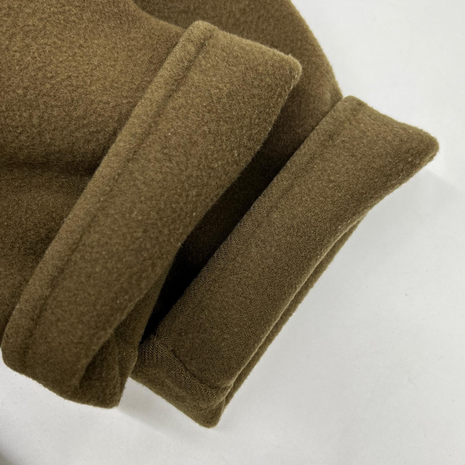 【MUSE】17-020-500-4120 Brown 100% Wool Reversible Coat - Women's