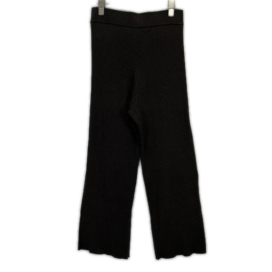 CH005025ER Brown 16G Impre Rib Knit Pants Bottoms F Women's