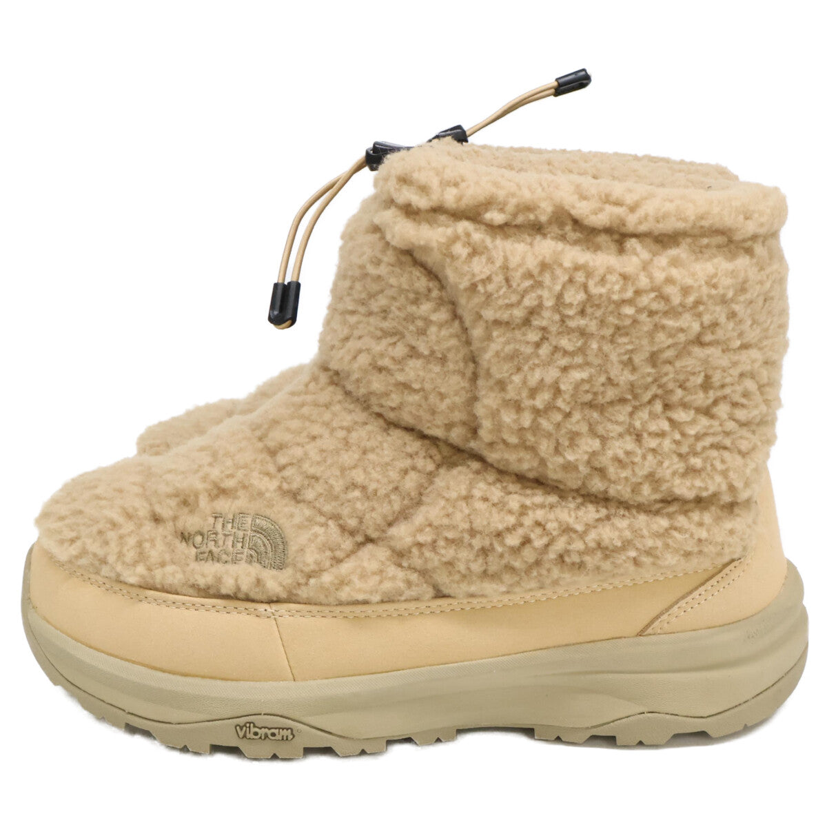 【美品】NFW52476 Nuptse Bootie Short Fleece 努帕西短款抓绒雪地靴 US8 女士