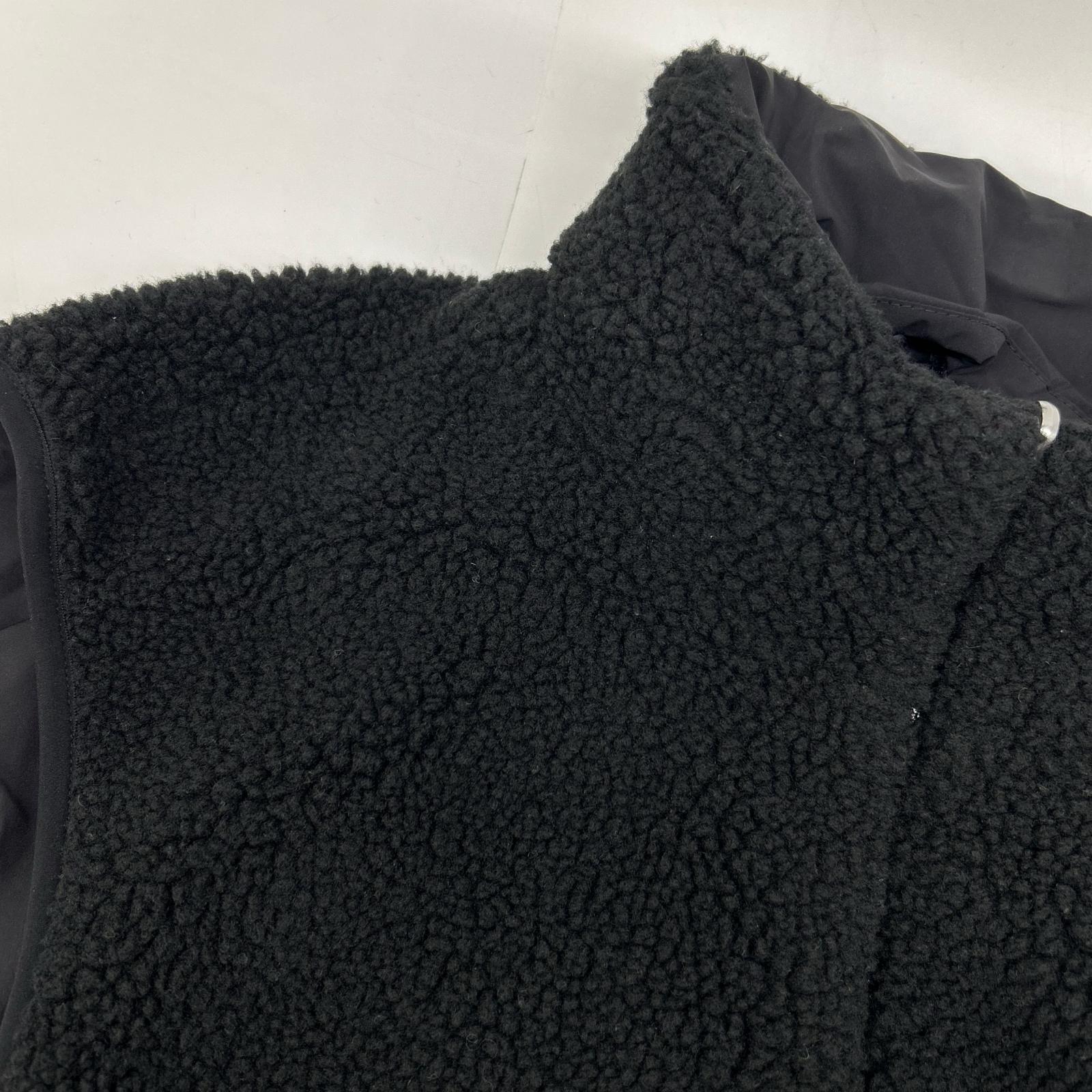 HERNO ヘルノ GI000556U FUNCTIONAL WARDROBE ブラック リバーシブル フリースベスト ベスト
