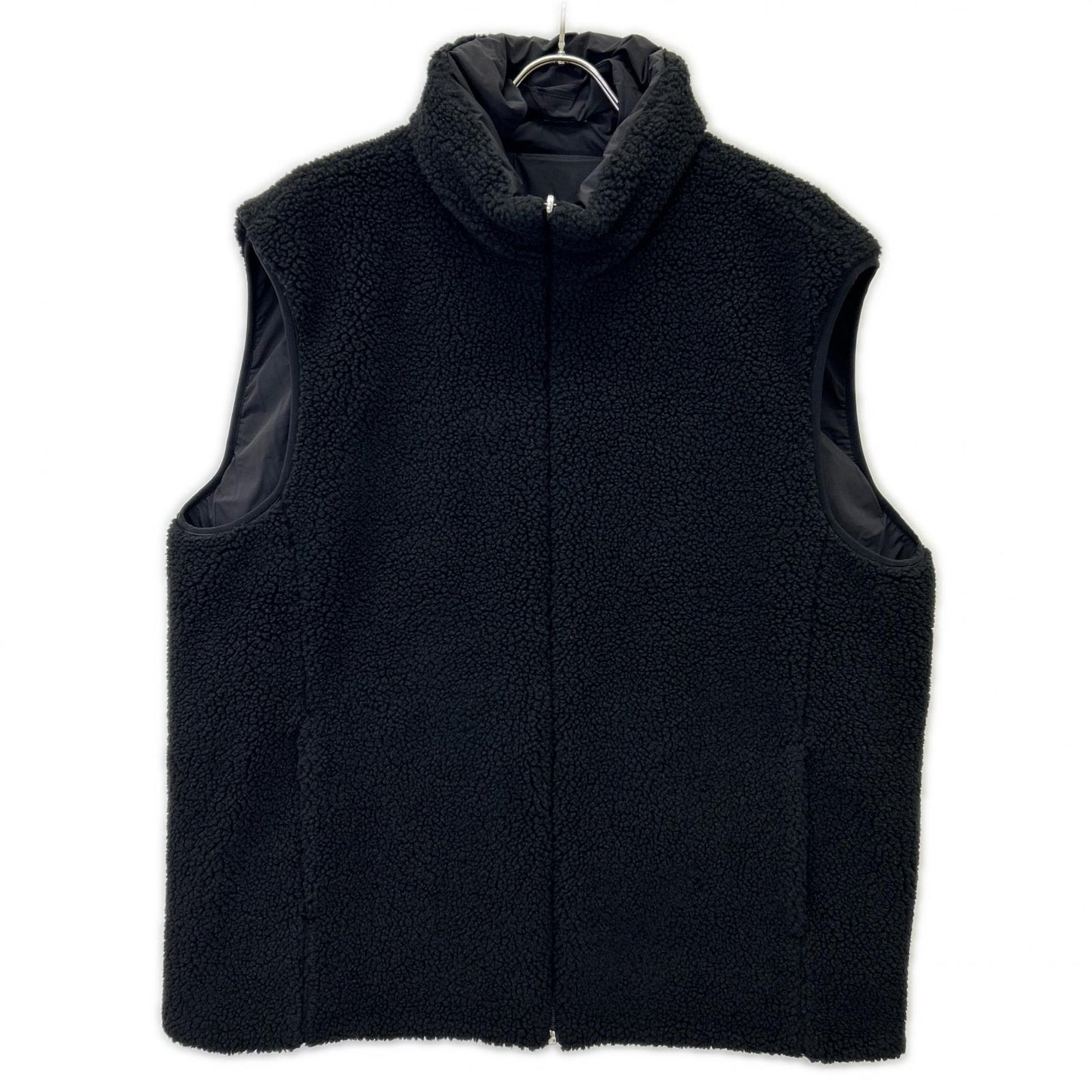 HERNO ヘルノ GI000556U FUNCTIONAL WARDROBE ブラック リバーシブル フリースベスト ベスト