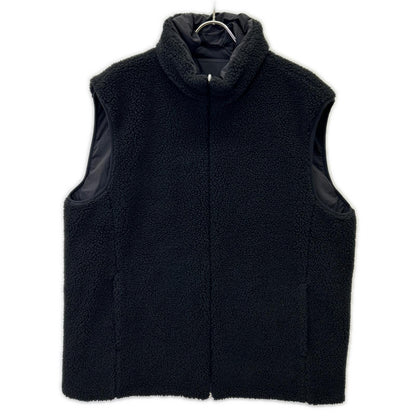 HERNO ヘルノ GI000556U FUNCTIONAL WARDROBE ブラック リバーシブル フリースベスト ベスト