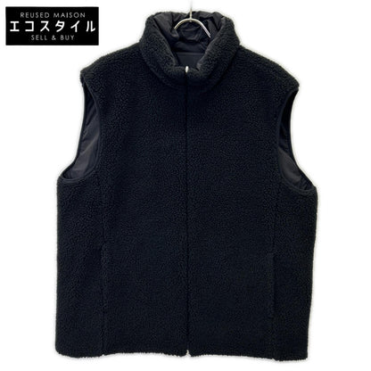 HERNO ヘルノ GI000556U FUNCTIONAL WARDROBE ブラック リバーシブル フリースベスト ベスト