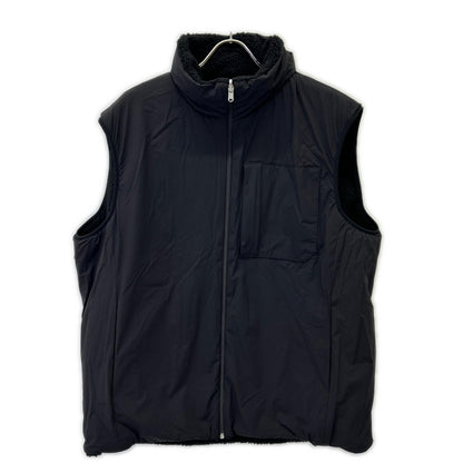 HERNO ヘルノ GI000556U FUNCTIONAL WARDROBE ブラック リバーシブル フリースベスト ベスト