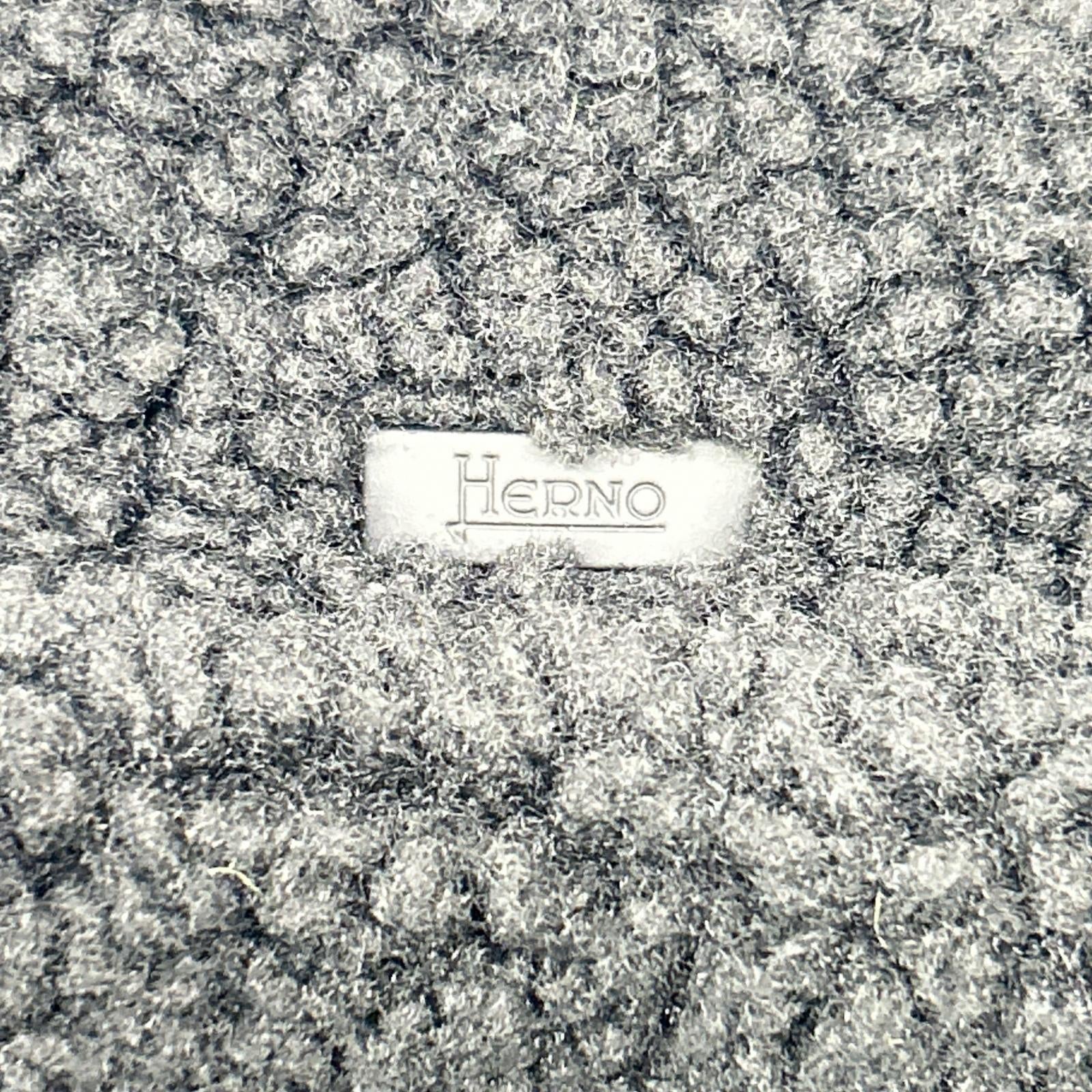 HERNO ヘルノ GI000556U FUNCTIONAL WARDROBE ブラック リバーシブル フリースベスト ベスト