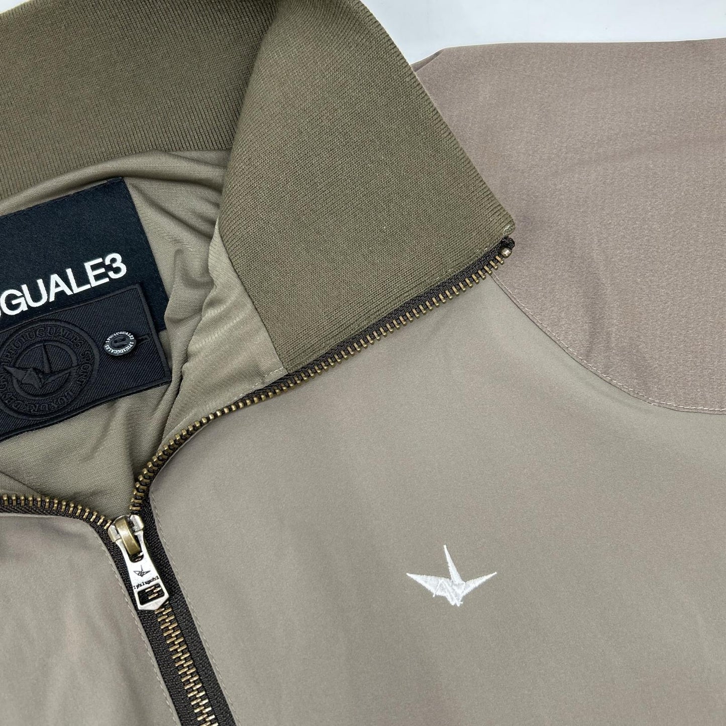 1piu1uguale3 RONE187-MF01 Khaki Nylon RONNIE SPORTS Jacket