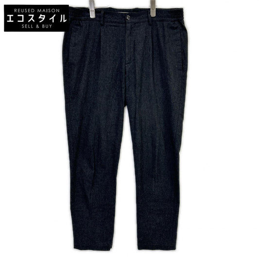 A7072U Charcoal Wool MASACCIO Type A2 Relaxed Pants Bottoms 50 Men's