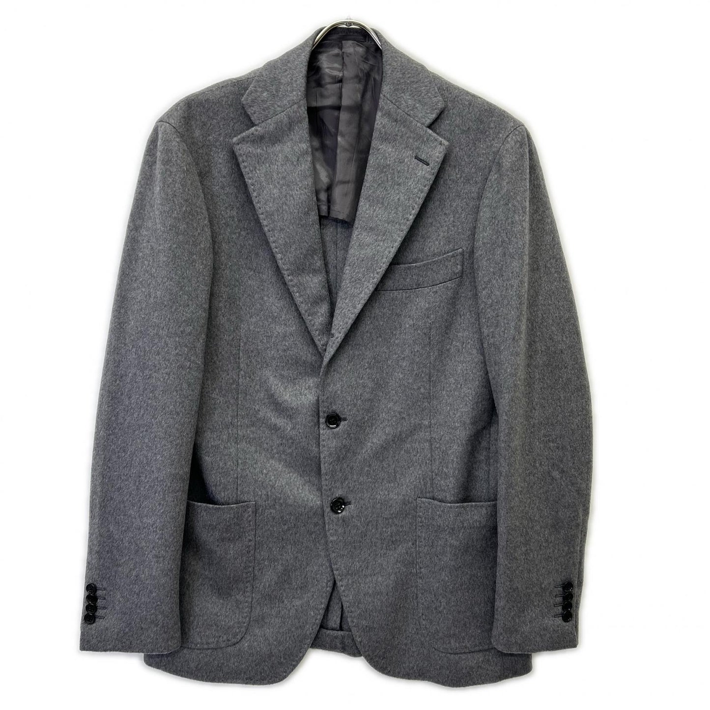 RING JACKET リングヂャケット 【guji別注】RE051F03C グレー カシミア COLOMBO フランネルソリッド3Bジャケット ジャケット