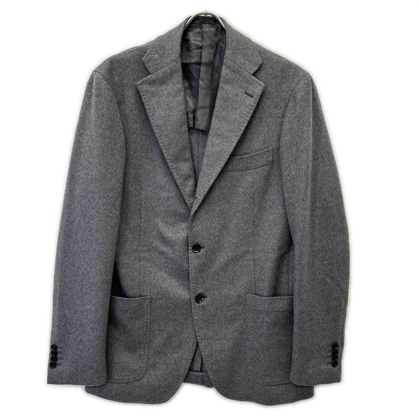 RING JACKET リングヂャケット 【guji別注】RE051F03C グレー カシミア COLOMBO フランネルソリッド3Bジャケット ジャケット