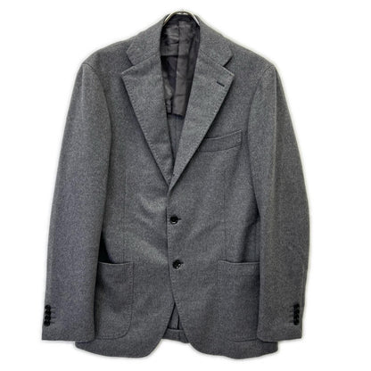 RING JACKET リングヂャケット 【guji別注】RE051F03C グレー カシミア COLOMBO フランネルソリッド3Bジャケット ジャケット