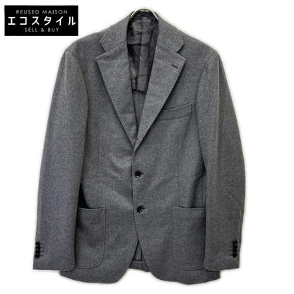 RING JACKET リングヂャケット 【guji別注】RE051F03C グレー カシミア COLOMBO フランネルソリッド3Bジャケット ジャケット