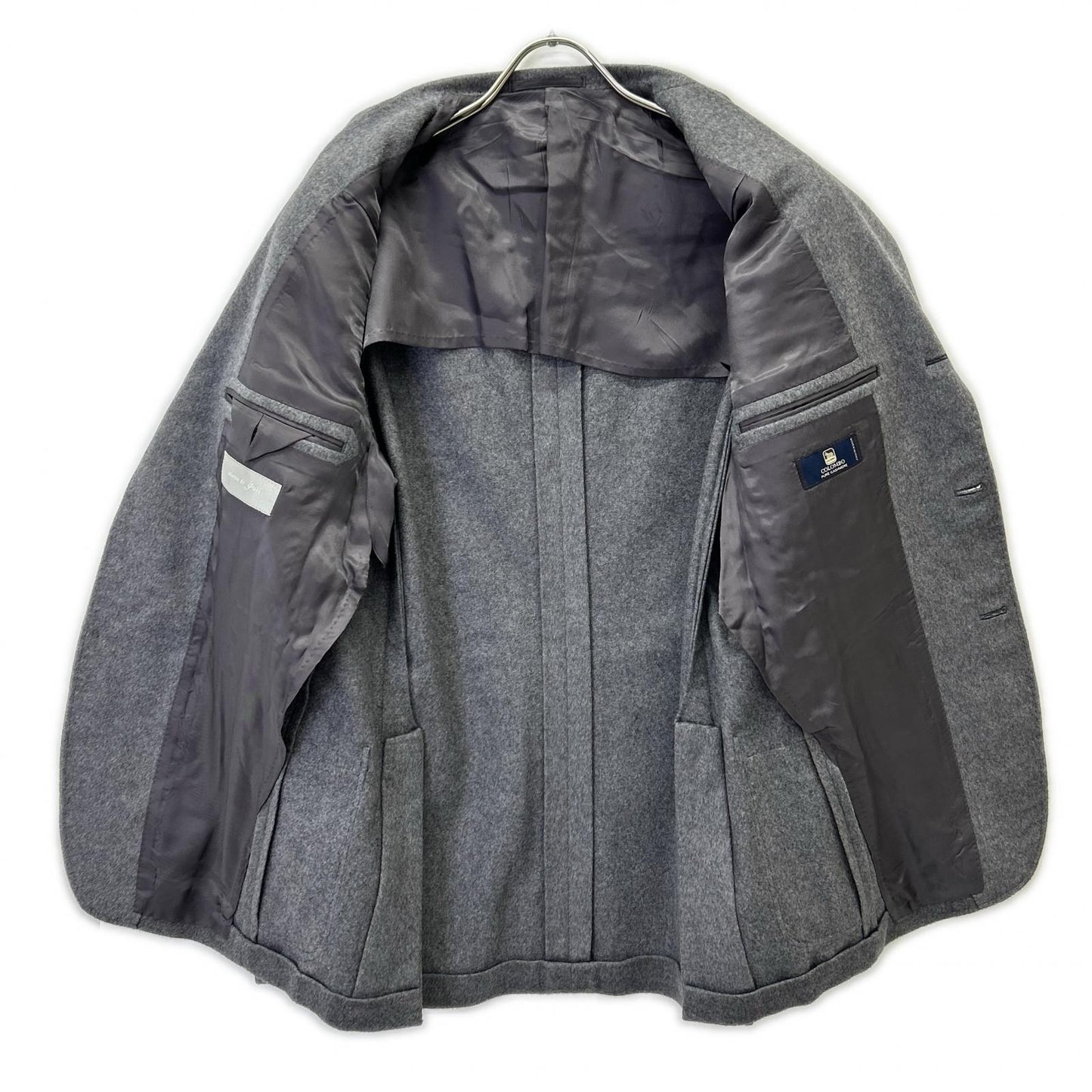 RING JACKET リングヂャケット 【guji別注】RE051F03C グレー カシミア COLOMBO フランネルソリッド3Bジャケット ジャケット