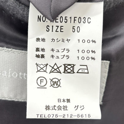 RING JACKET リングヂャケット 【guji別注】RE051F03C グレー カシミア COLOMBO フランネルソリッド3Bジャケット ジャケット