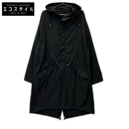 1piu1uguale3 Uno Più Uno Uguale Tre 【BLACK MILITARY】MRC134 黑色 尼龙 军事夹克 外套 风衣