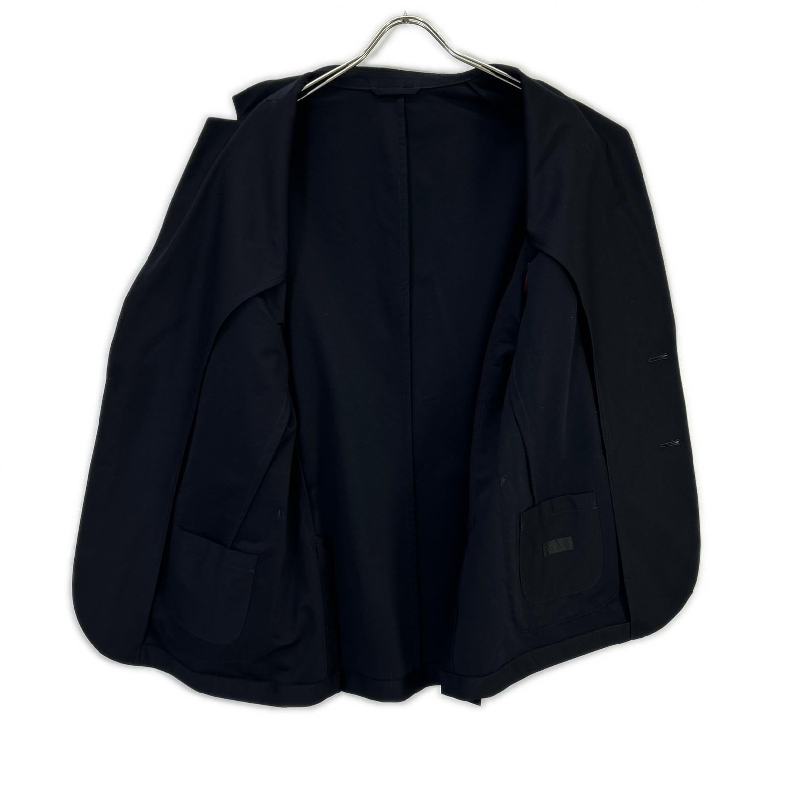 JK-018DTC Black 2B Notched Lapel Tailored Jacket 50 Men's