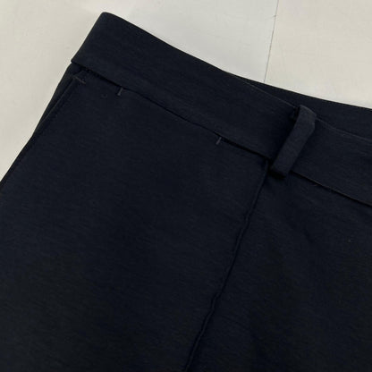 MAUVE モーヴ PT020PR ブラック Duplex Cotton Jersey スリムテーパード トラベルスラックス ボトムス