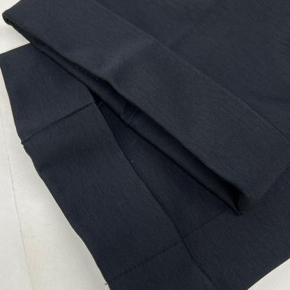 MAUVE モーヴ PT020PR ブラック Duplex Cotton Jersey スリムテーパード トラベルスラックス ボトムス