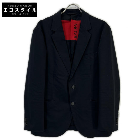 MOVB モーヴ JK-013PR コスモネイビー Duplex Cotton Jerseyシングル2Bノッチドトラベルジャケット ジャケット