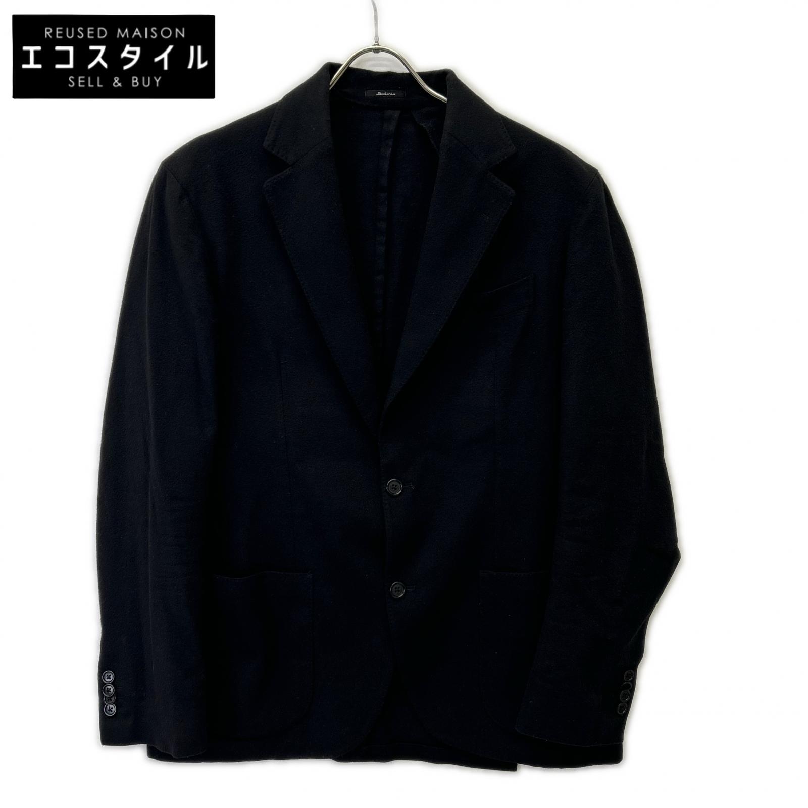 SG5250/W75180 Black Cashmere IZG Model 3B Jacket 52 Men's