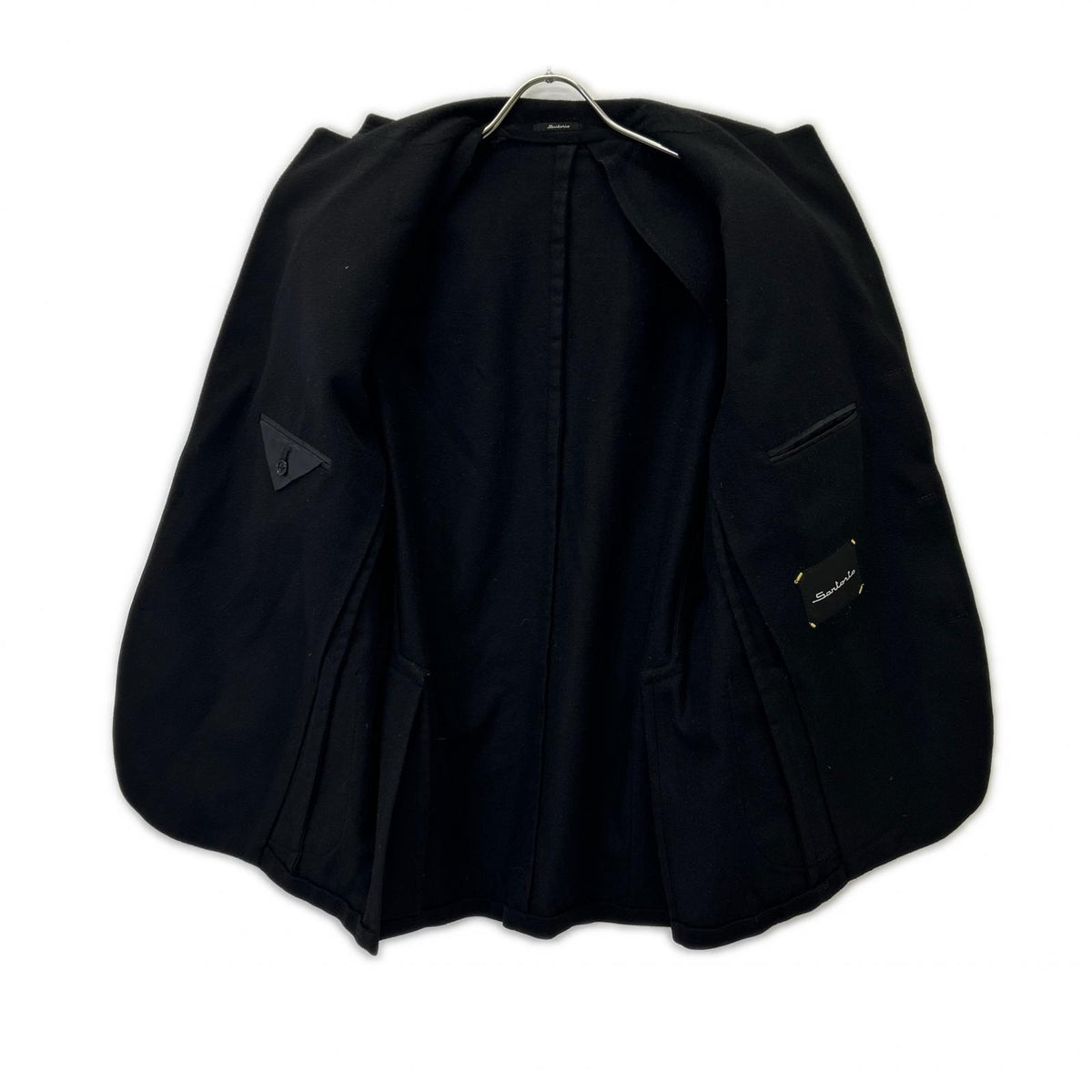 Sartorio サルトリオ SG5250/W75180 ブラック カシミヤ IZGモデル 3Bジャケット ジャケット