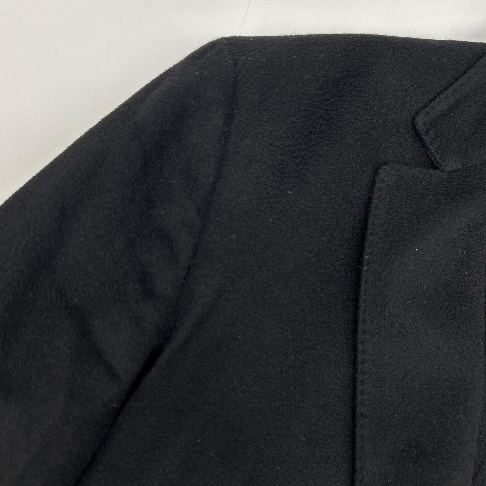 SG5250/W75180 Black Cashmere IZG Model 3B Jacket 52 Men's