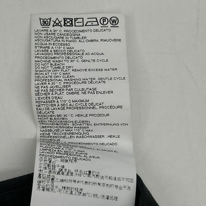 Maison margiela メゾンマルジェラ 17AW S47302 ブラック コットンツイル 4ステッチ ストレートチノパンツ ボトムス