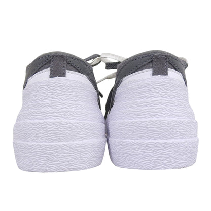 NIKE ナイキ 美品 BLAZER LOW スニーカー シューズ メンズ グレー×ホワイト 27.5cm DD1877-002 シューズ
