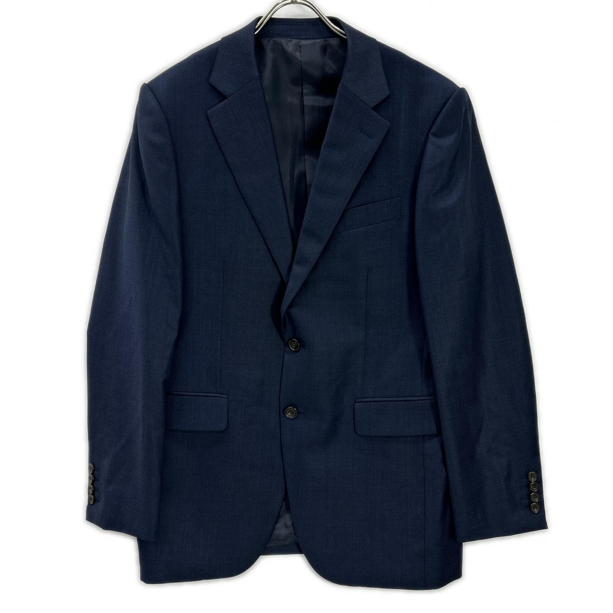TAKEOKIKUCHI Takeo Kikuchi BA931-61007 Navy Shiny Shark Pinhead Suit Suit Set-Up