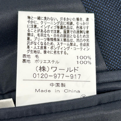 BA931-61007 海军蓝 闪光鲨鱼纹大头针套装 西装套装 5 男士