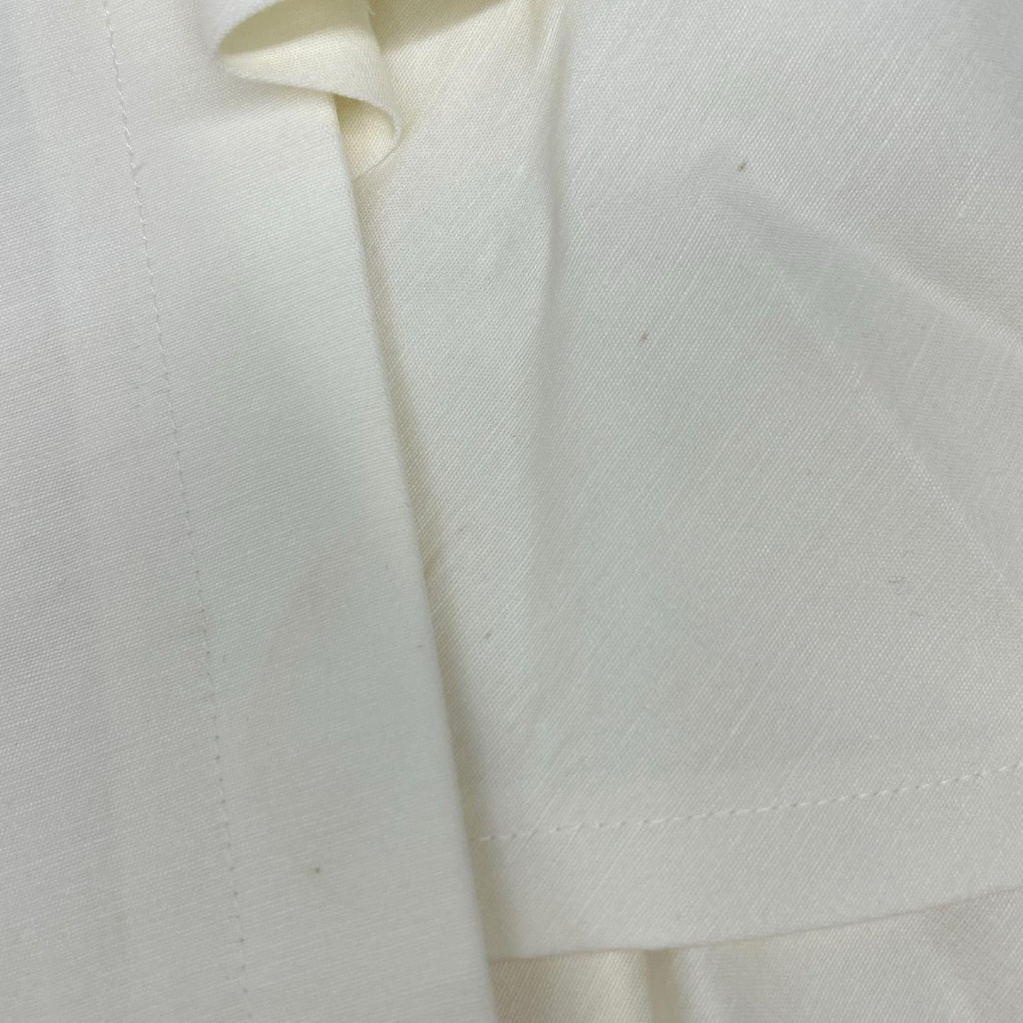白色亚麻混纺不对称拼接半身裙 半身裙 9 女式