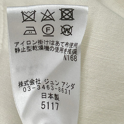 白色亚麻混纺不规则拼接半身裙 裙子 13 女士