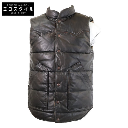 【美品/国内正品/26SS】MNRROTW1N220067 绵羊皮x花卉棉提花 双面穿马甲 XS/TP 男士