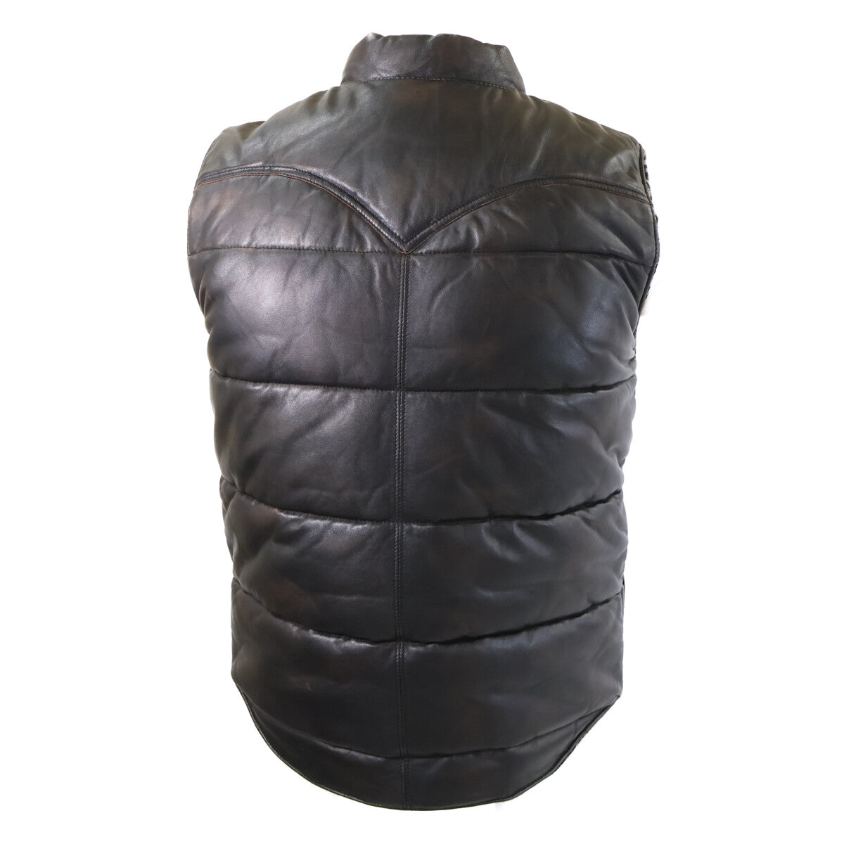 【美品/国内正品/26SS】MNRROTW1N220067 绵羊皮x花卉棉提花 双面穿马甲 XS/TP 男士