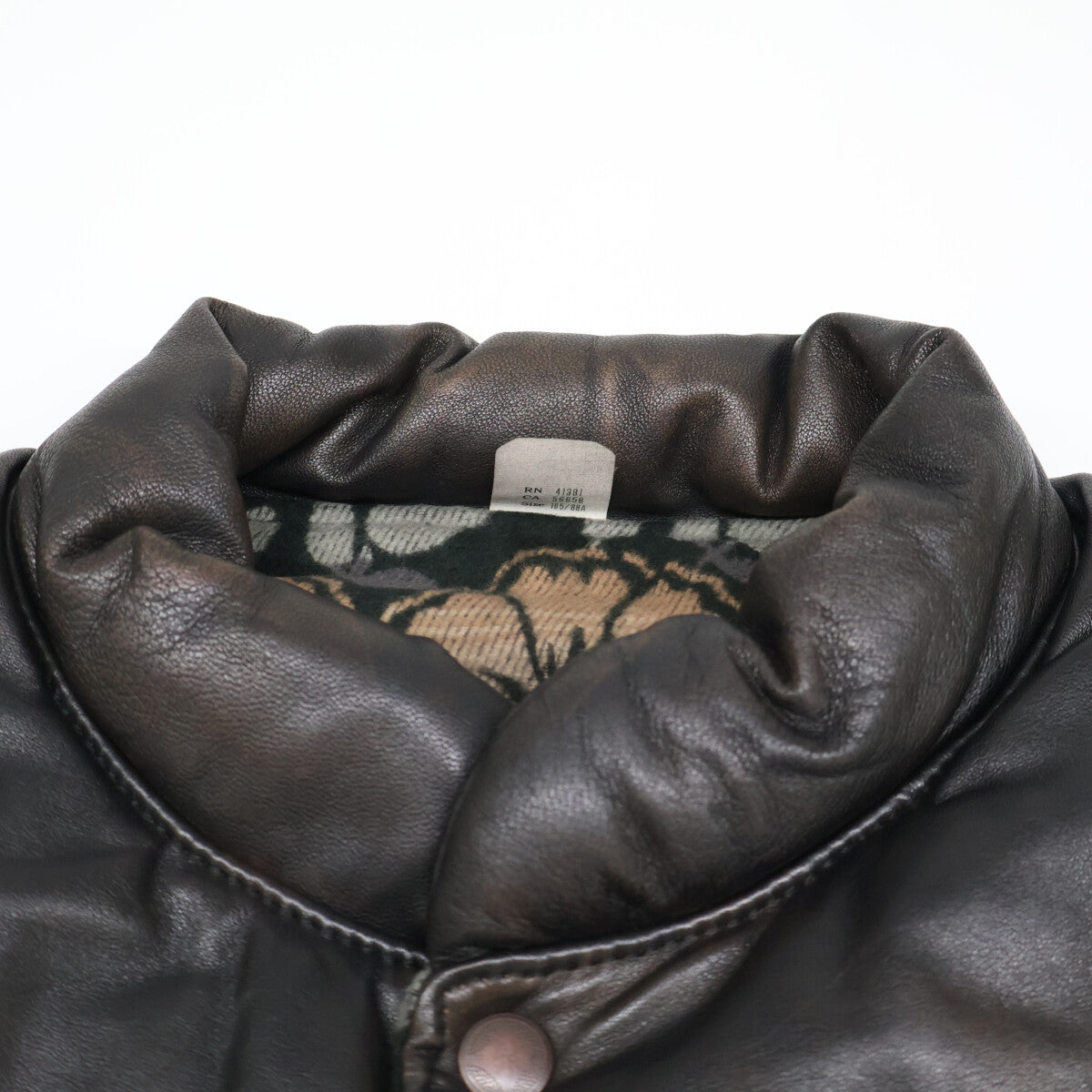 【美品/国内正品/26SS】MNRROTW1N220067 绵羊皮x花卉棉提花 双面穿马甲 XS/TP 男士