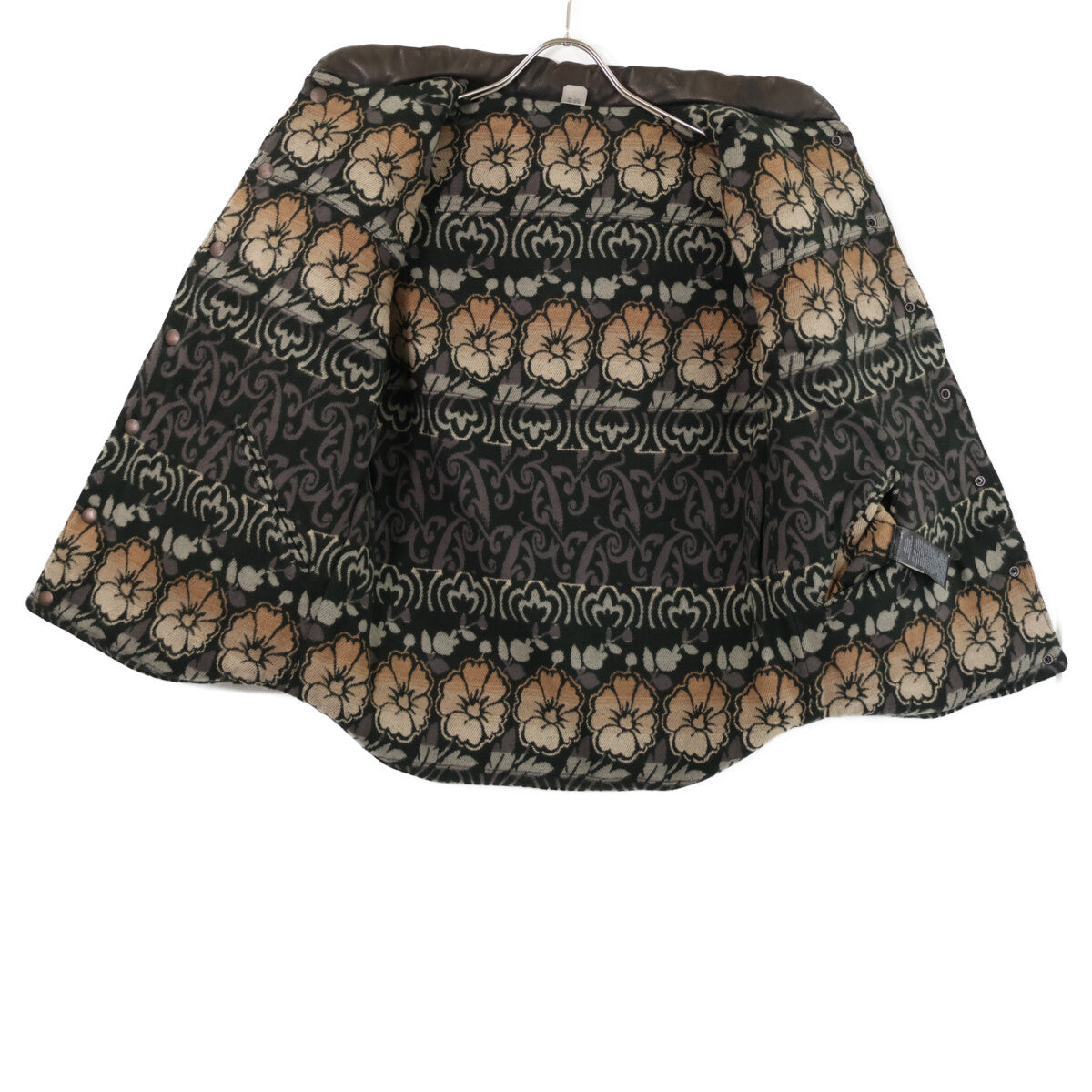 【美品/国内正品/26SS】MNRROTW1N220067 绵羊皮x花卉棉提花 双面穿马甲 XS/TP 男士