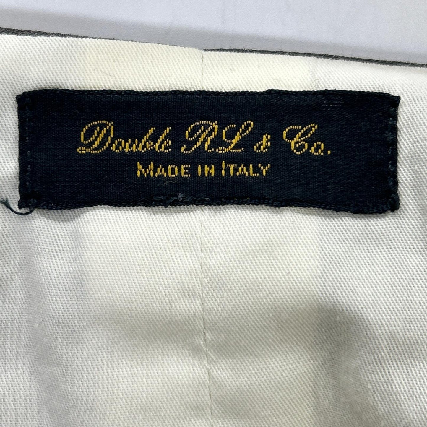 RRL ダブルアールエル 782831186001 イタリア製 グレー ウール100 グレンチェック ジレ/ベスト ベスト