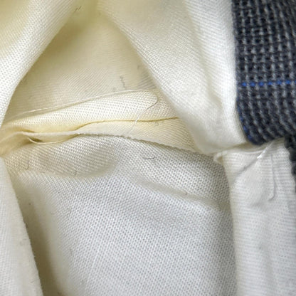 RRL 双RL 782831188001 意大利制造 灰色 100%羊毛 中线裤 格纹西装裤 下装